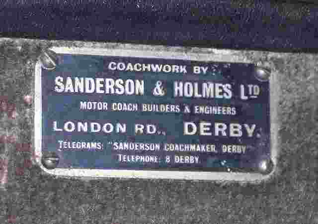 Interior 04 Coachbuilder's Plate